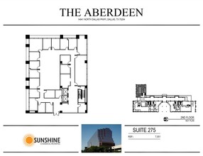 14841 N Dallas Pky, Addison, TX à louer Plan d’étage– Image 1 sur 1