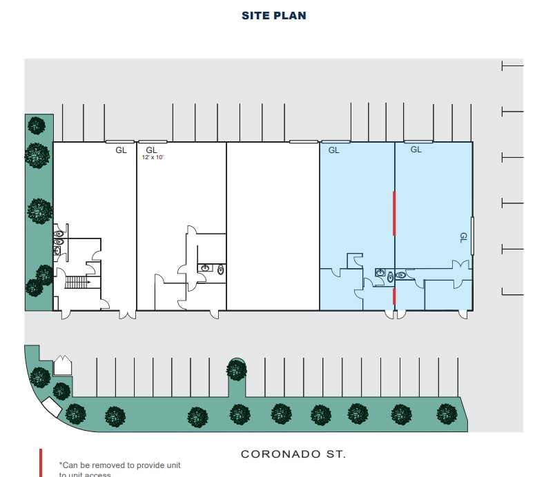 3031 E Coronado St, Anaheim, CA à louer Plan d’étage– Image 1 sur 1
