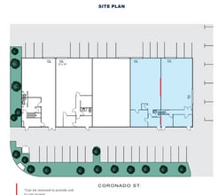 3031 E Coronado St, Anaheim, CA à louer Plan d’étage– Image 1 sur 1