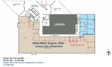 1860 Howe Ave, Sacramento, CA à louer Plan d’étage– Image 2 sur 2
