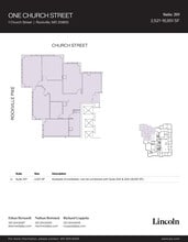 1 Church St, Rockville, MD à louer Plan d’étage– Image 1 sur 1