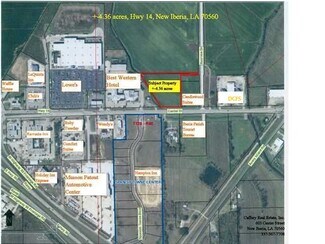 Plus de détails pour Center Street, New Iberia, LA - Terrain à vendre