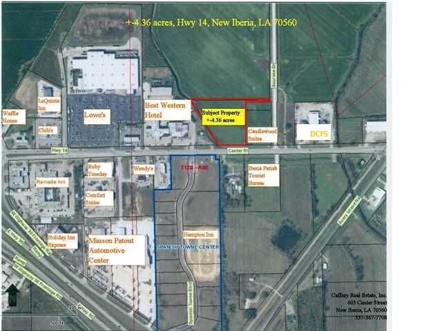 Center Street, New Iberia, LA à vendre Plan cadastral– Image 1 sur 3