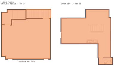 526 Seventh Ave, New York, NY à louer Plan d’étage– Image 2 sur 2