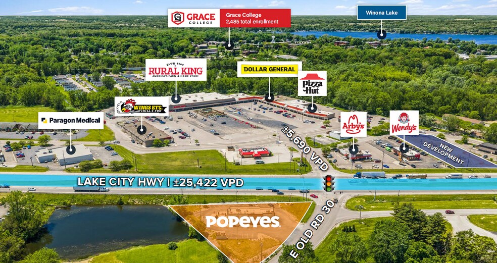 3501 Lake City Hwy, Warsaw, IN à vendre - Photo de l’immeuble – Image 2 sur 3
