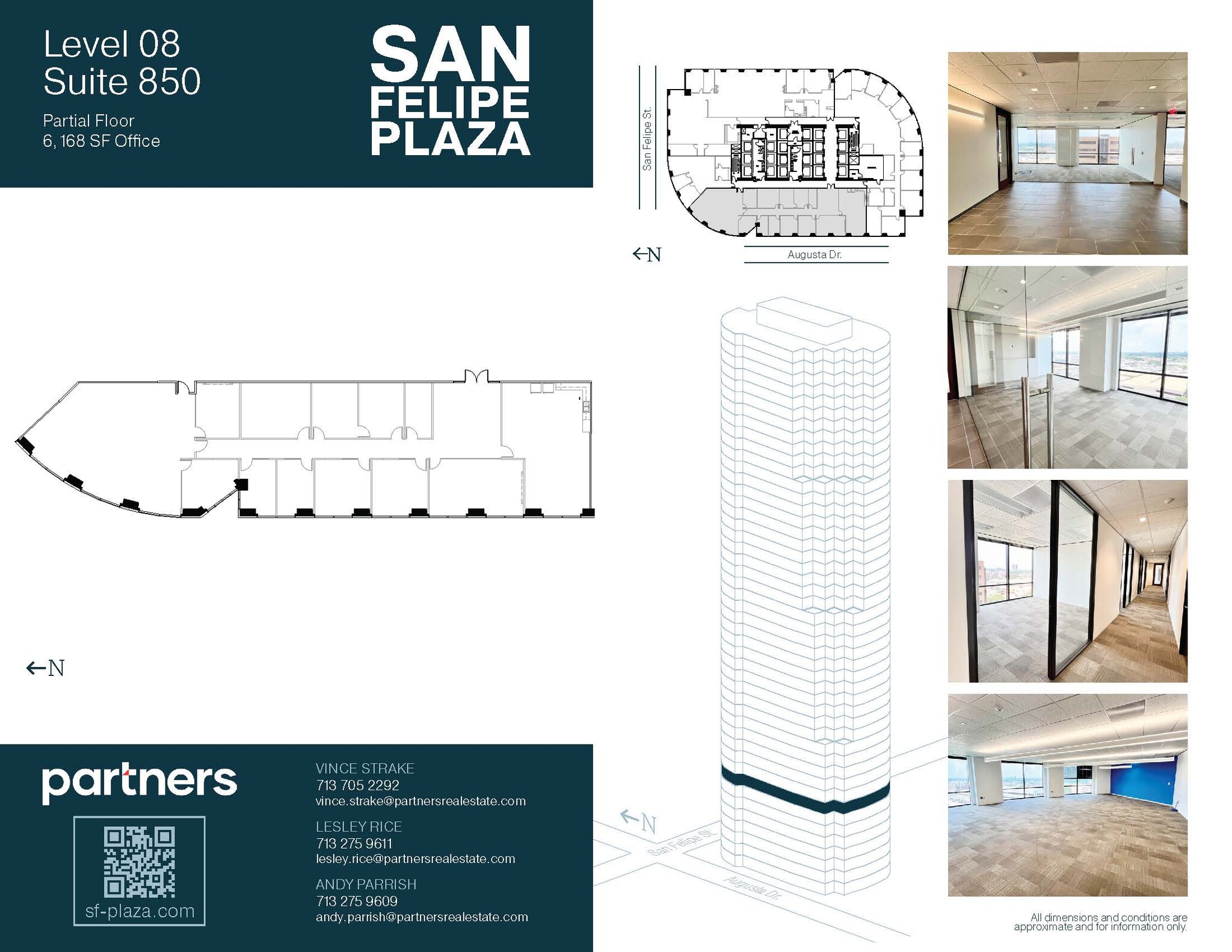 5847 San Felipe St, Houston, TX à louer Plan d’étage– Image 1 sur 2