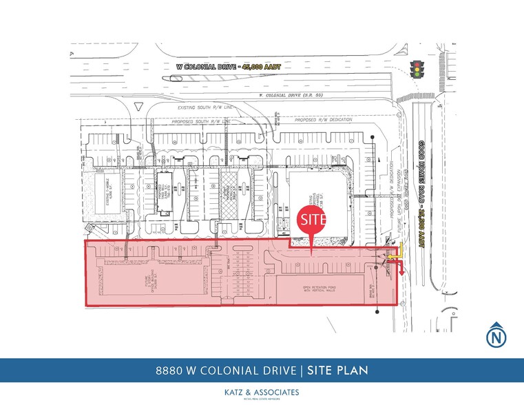 8880 W Colonial Dr, Orlando, FL à louer - Plan de site – Image 2 sur 5