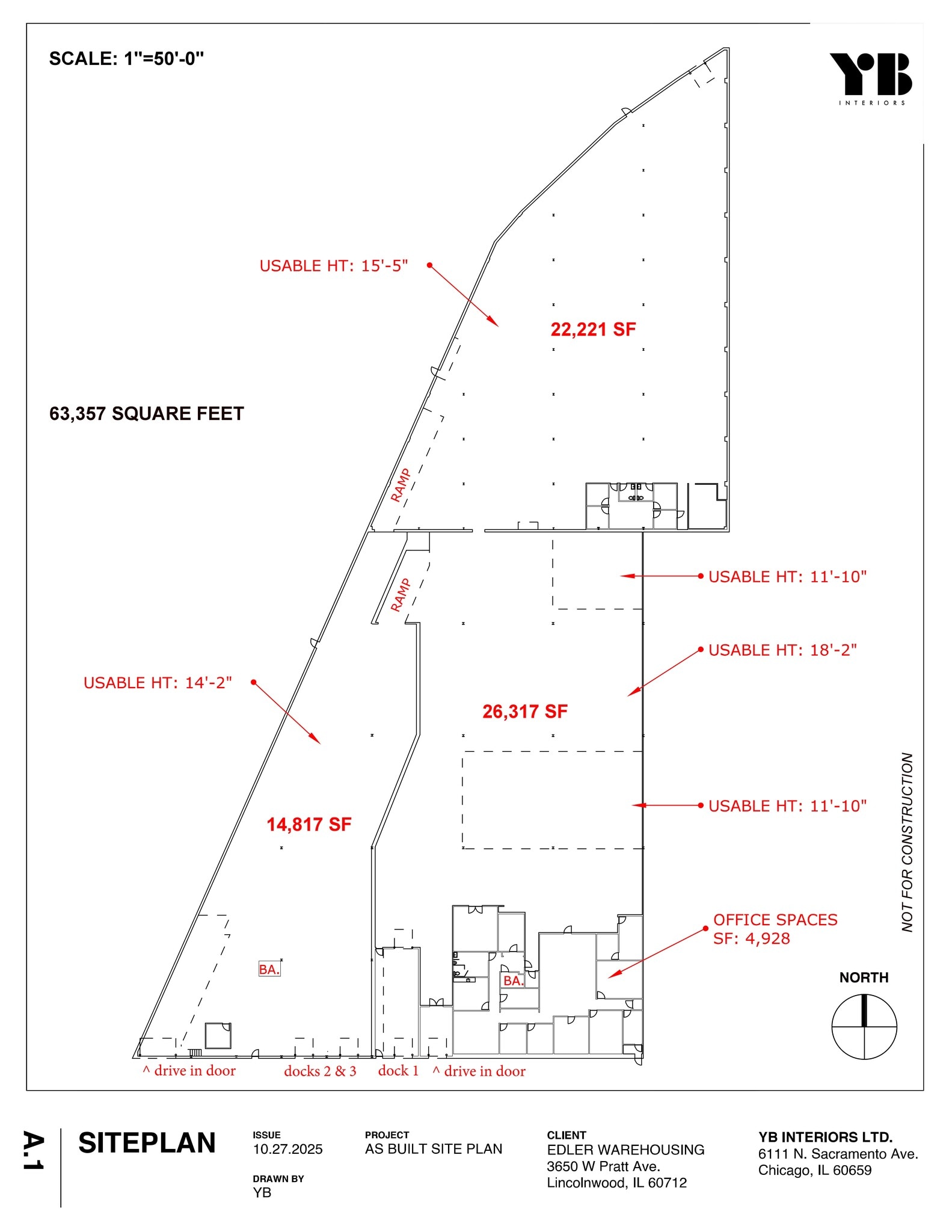 3600-3690 W Pratt Ave, Lincolnwood, IL à louer Plan de site– Image 1 sur 1
