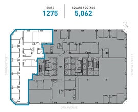 1111 3rd Ave, Seattle, WA à louer Plan d’étage– Image 1 sur 2