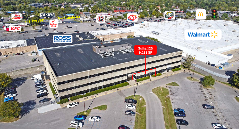 455 Park Pl, Lexington, KY à louer - Aérien – Image 3 sur 9