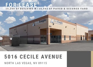Plus de détails pour 5016 Cecile Ave, Las Vegas, NV - Industriel/Logistique à louer