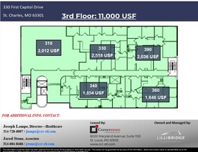 330 First Capitol Dr, Saint Charles, MO à louer Plan d’étage– Image 1 sur 1