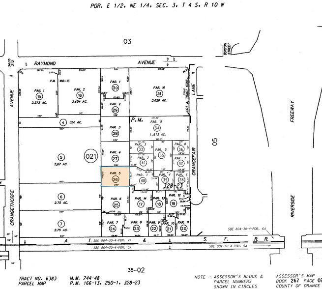 965 E Discovery Ln, Anaheim, CA à louer - Plan cadastral – Image 3 sur 3