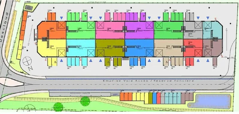 Local d'activités dans Tresses à vendre - Plan de site – Image 3 sur 9