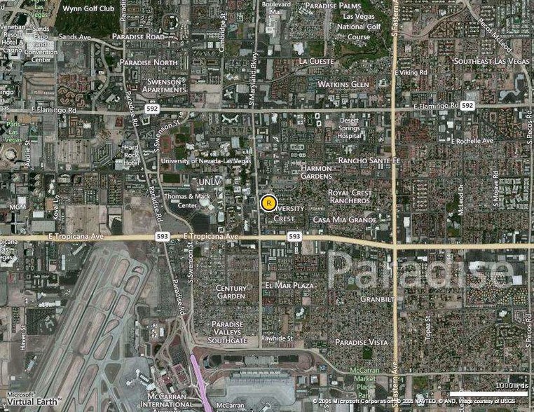 4632-4634 S Maryland Pky, Las Vegas, NV à louer - Aérien – Image 3 sur 9
