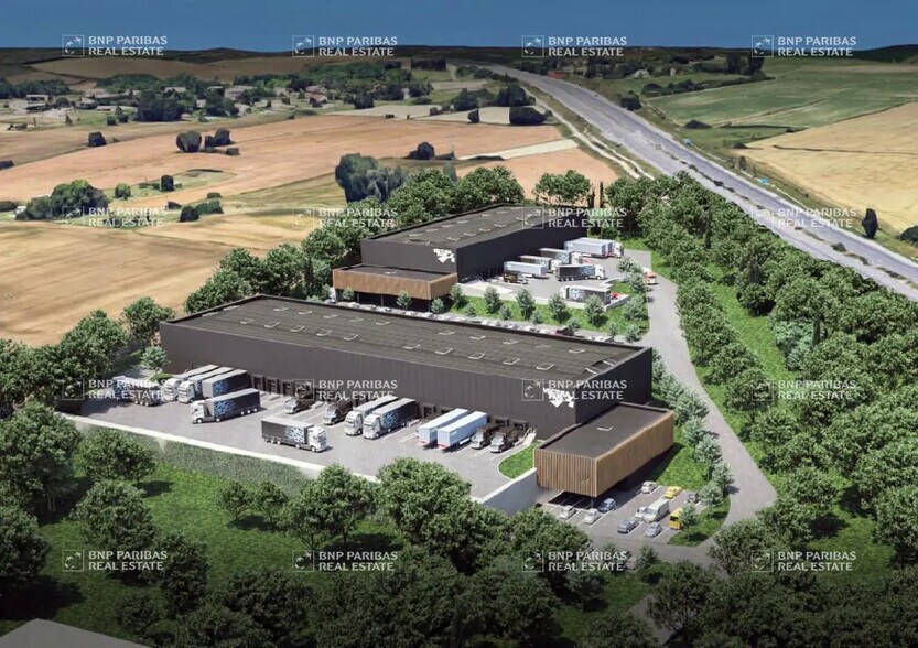 Bureau dans Bouloc à louer - Aérien – Image 1 sur 2