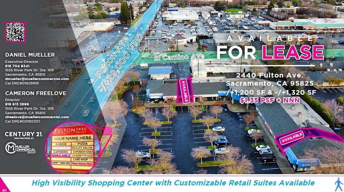 2440 Fulton Ave, Sacramento, CA à louer Photo de l’immeuble– Image 1 sur 9