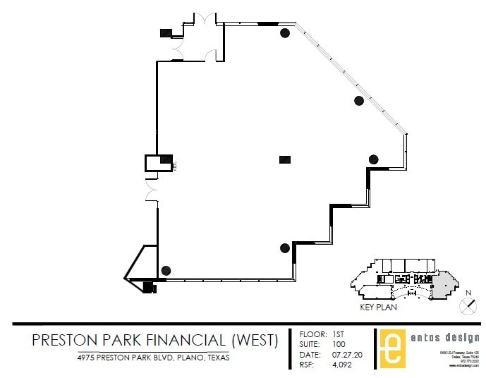 4975 Preston Park Blvd, Plano, TX à louer Plan d’étage– Image 1 sur 1