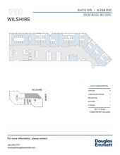 12100 Wilshire Blvd, Los Angeles, CA à louer Plan d’étage– Image 1 sur 1