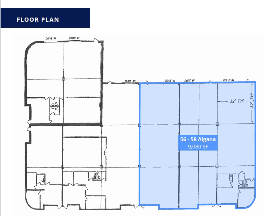 50-58 Algana Ct, Saint Peters, MO à louer Plan d’étage– Image 1 sur 1