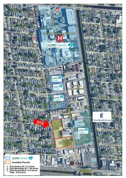 3500 Houma Blvd, Metairie, LA à vendre - Aérien – Image 2 sur 3