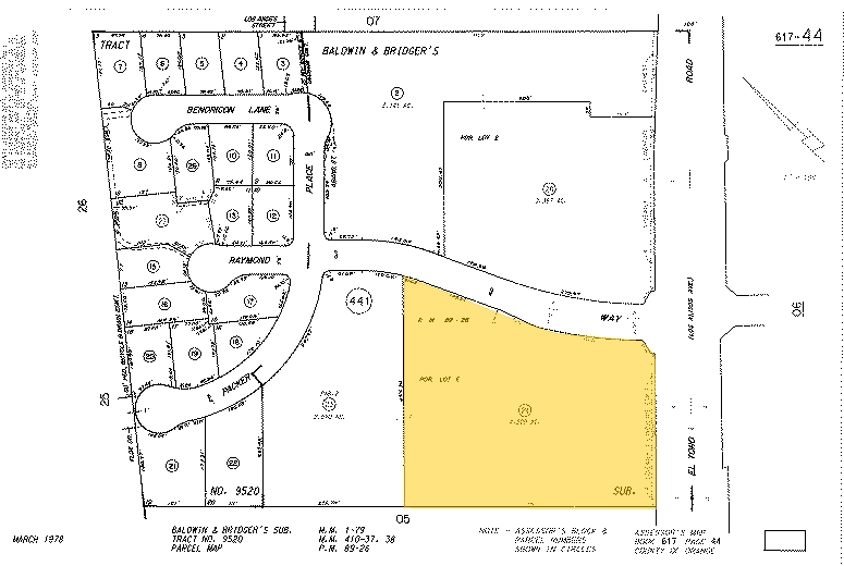 24602 Raymond Way, Lake Forest, CA à louer - Plan cadastral – Image 2 sur 2