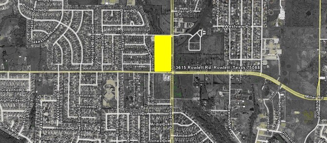 Rowlett & Miller Rd, Rowlett, TX à vendre - Photo principale – Image 1 sur 1