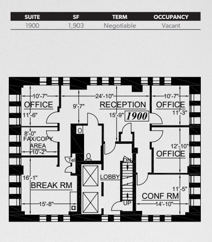 409 13th St, Oakland, CA à louer Plan d’étage– Image 1 sur 1