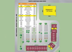 2400-2494 N Heritage Oaks Path, Hernando, FL à louer Plan de site– Image 2 sur 2