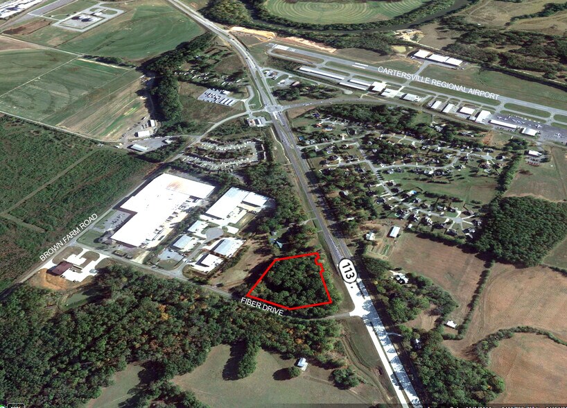 Highway 113 at Fiber Drive, Cartersville, GA à vendre - Photo principale – Image 1 sur 2