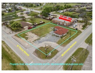 Plus de détails pour 612 N Third Street, Princeton, TX - Bureau à vendre
