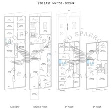 230 E 144th St, Bronx, NY à louer Plan d’étage– Image 1 sur 6