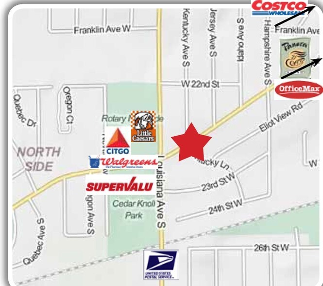 2326-2339 Louisiana Ave, Saint Louis Park, MN à louer - Aérien – Image 3 sur 4