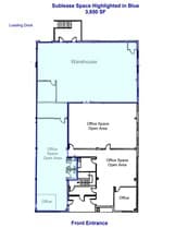 14101 Sullyfield Cir, Chantilly, VA à louer Plan d’étage– Image 1 sur 1