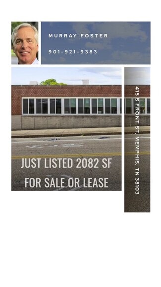 Plus de détails pour 415 S Front St, Memphis, TN - Bureau à vendre