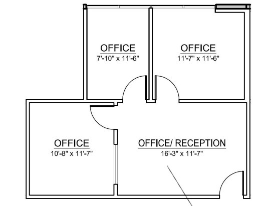 1318 N Monte Vista Ave, Upland, CA à louer Plan d’étage– Image 1 sur 1