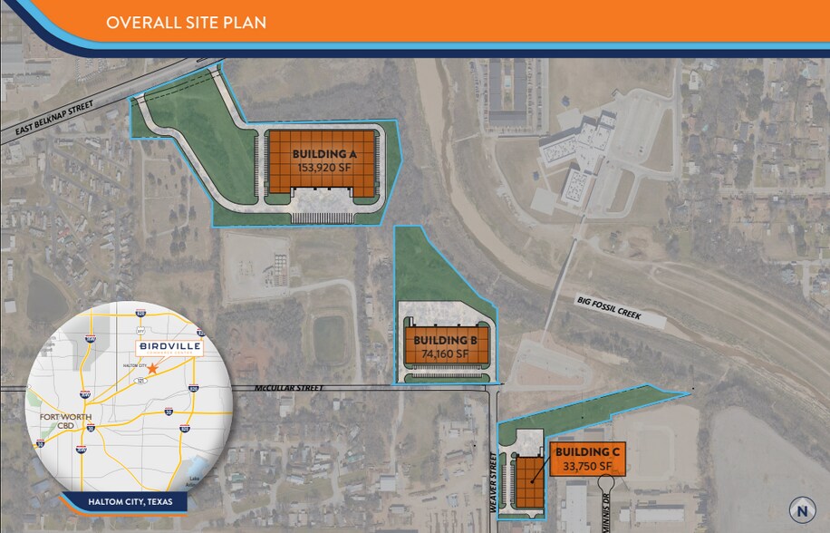 6280 E Belknap St, Fort Worth, TX à louer - Plan de site – Image 2 sur 2