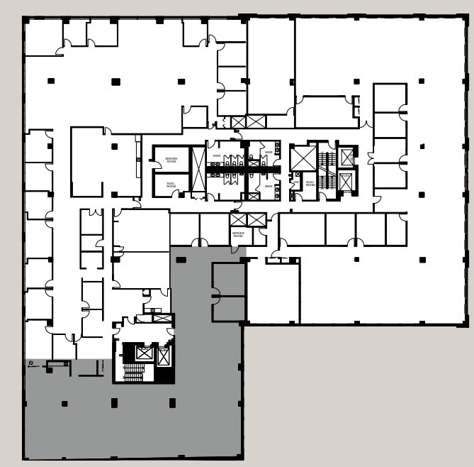80 Rue Queen, Montréal, QC à louer Plan d’étage– Image 1 sur 1