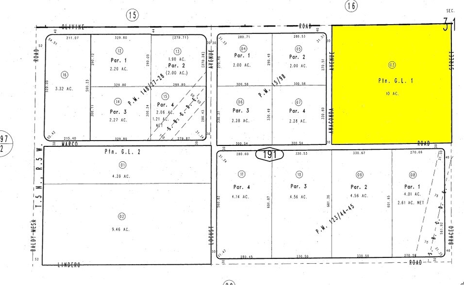 Olivine Rd, Victorville, CA à vendre - Plan cadastral – Image 2 sur 3