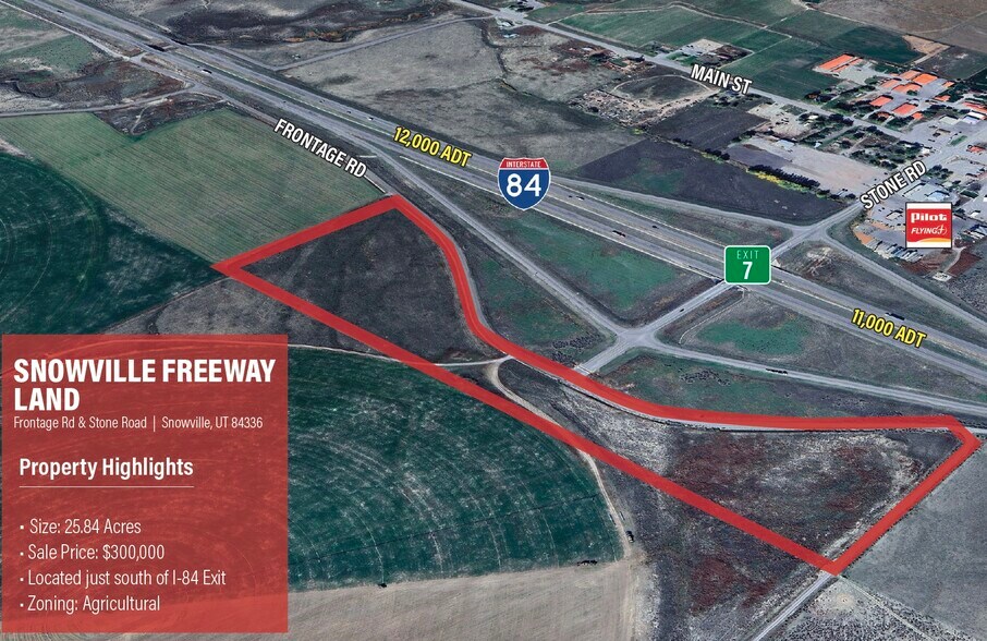 Frontage Rd, Snowville, UT à vendre - Photo principale – Image 1 sur 1