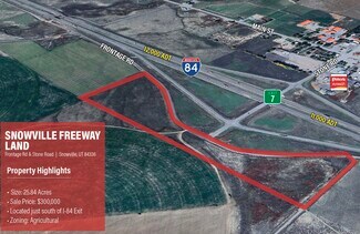 Plus de détails pour Frontage Rd, Snowville, UT - Terrain à vendre