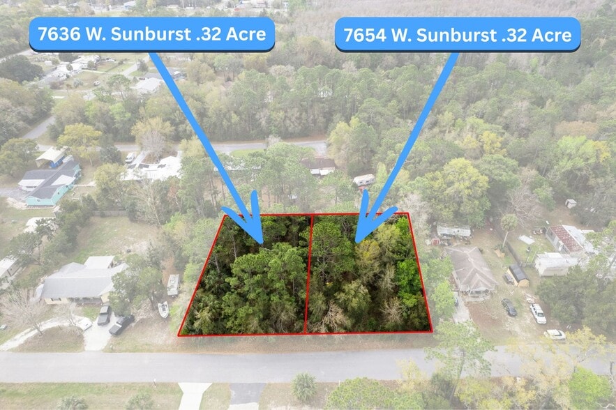 7636 Sunburst ln, Homosassa, FL à vendre - Aérien – Image 2 sur 27