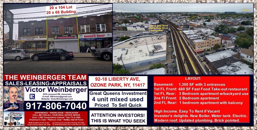 92-18 Liberty Ave, Ozone Park, NY à vendre - Photo de l’immeuble – Image 2 sur 28