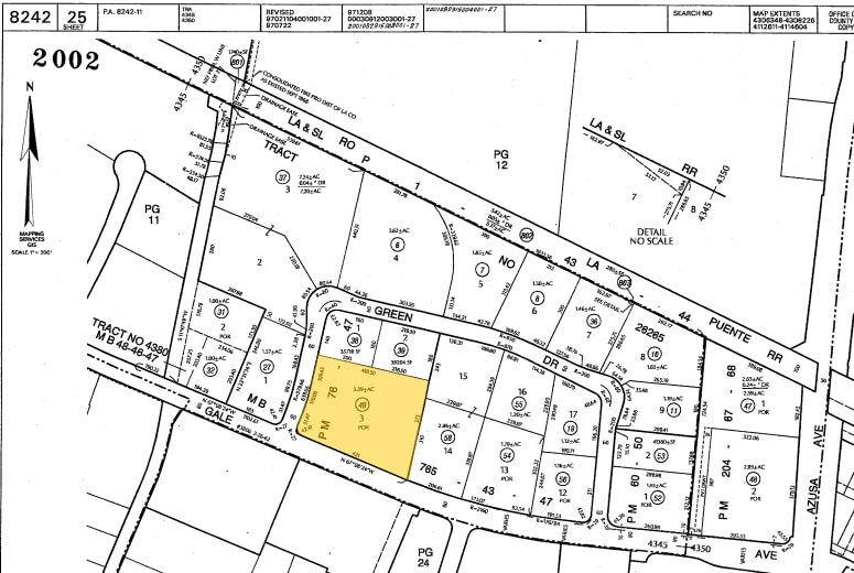 17025 E Gale Ave, City Of Industry, CA à louer - Plan cadastral – Image 2 sur 8