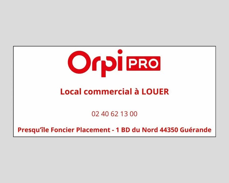 Local commercial dans Pornichet à louer - Photo de l’immeuble – Image 3 sur 4