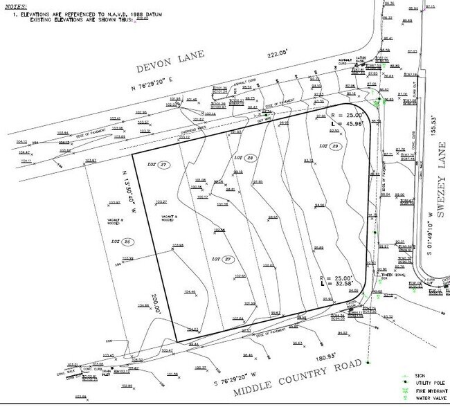 7-11 Middle Country, Middle Island, NY à vendre - Plan de site – Image 1 sur 1