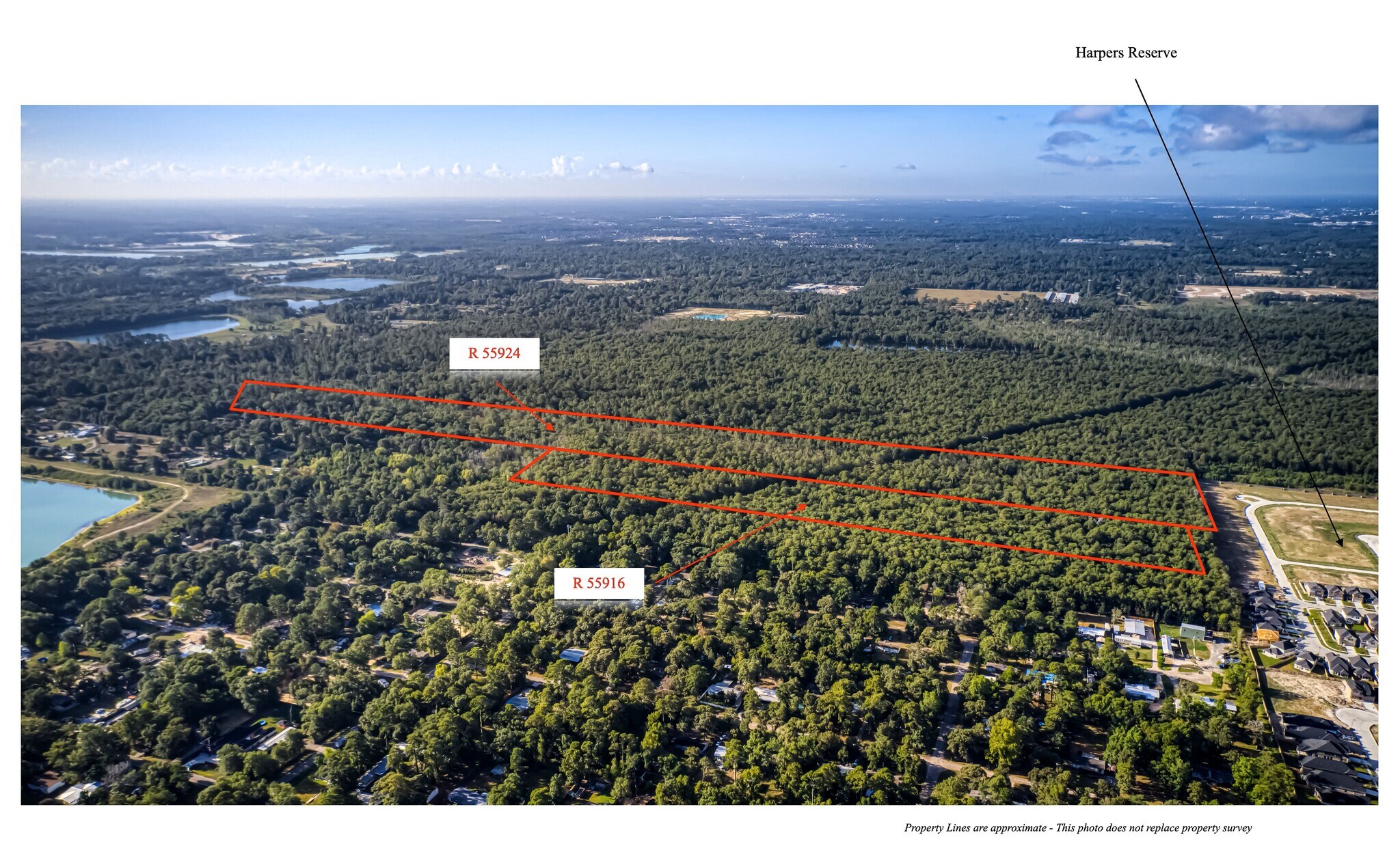 53.8 Acres off Hwy 242, Conroe, TX à vendre Photo principale– Image 1 sur 7