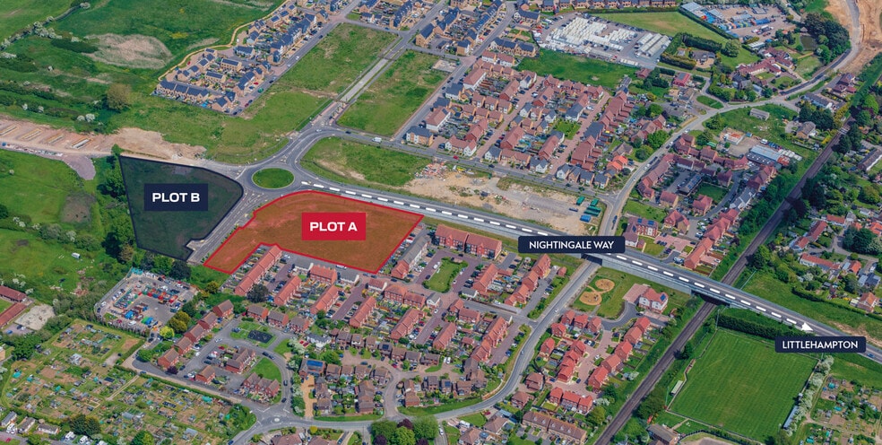 Toddington Ln, Littlehampton à vendre - Aérien – Image 1 sur 2