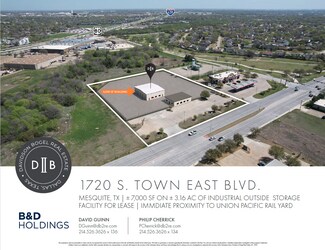 Plus de détails pour 1720 S Town East Blvd, Mesquite, TX - Industriel/Logistique à louer