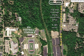 Plus de détails pour Nouth University Drive, Nacogdoches, TX - Terrain à vendre